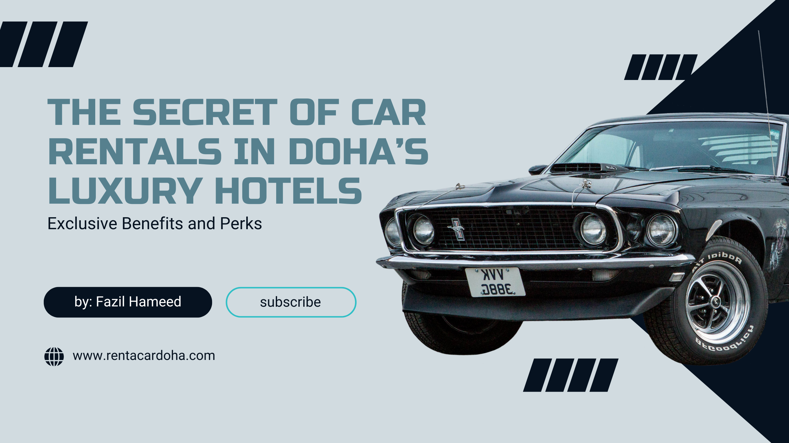 The Secret of Car Rentals in Doha’s Luxury Hotels: Exclusive Benefits and Perks